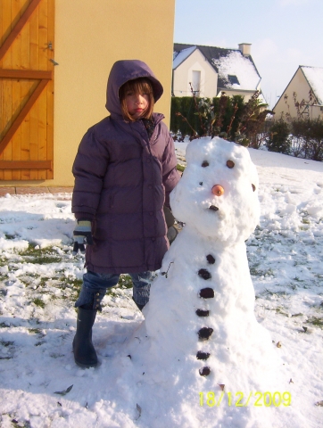 La neige la neige...