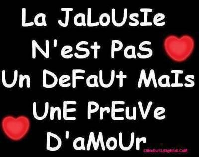 la jalousie