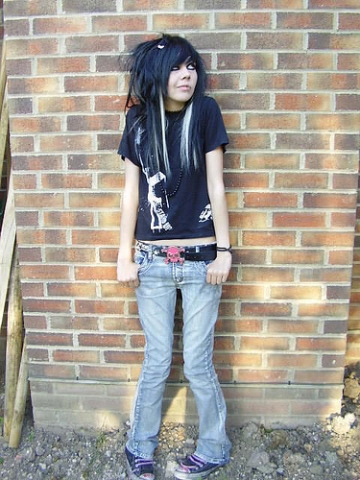 look emo