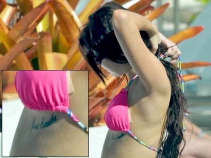 miley cyrus et son tatoo