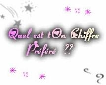 ton chiffre prfrer????