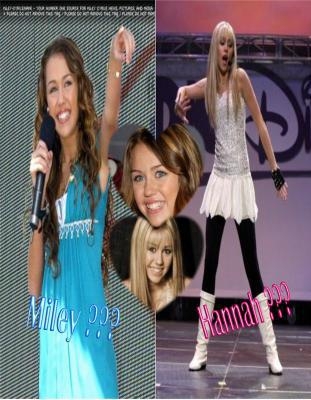 miley / hannah 
