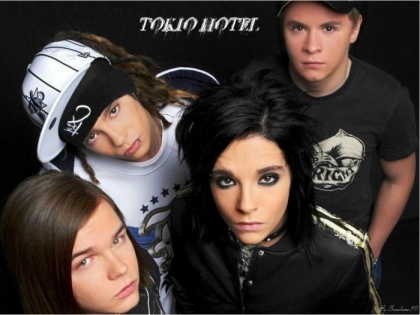 tokio hotel et tete de mort...