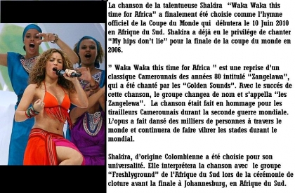 l'himne national de la coupe du monde 