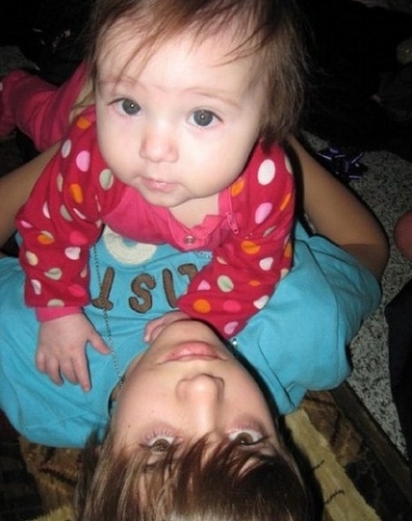 justin bieber et sa petite soeur