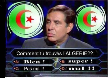 comment tu trouve l'algerie 