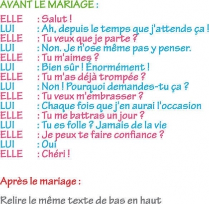 mariage
