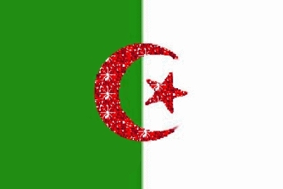 drapeau de l algerie ilumin�