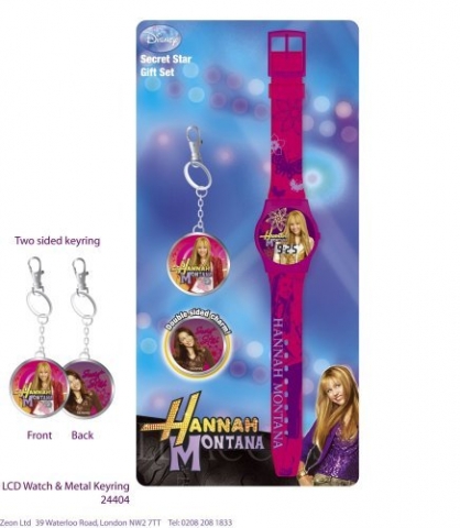 montre + porte cl� hannah montana