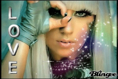 Lady gaga poker face blingee