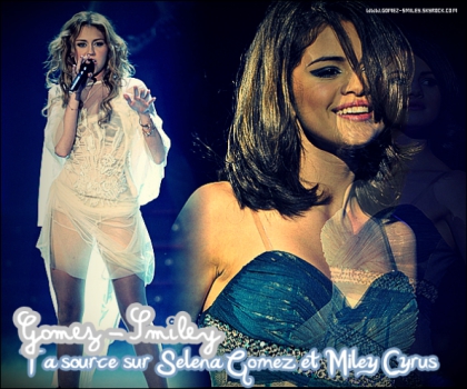 Miley And Selena ♥☺