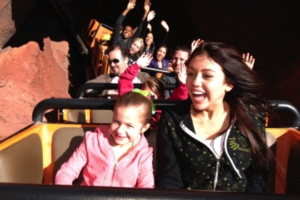 Miley au parc d attraction