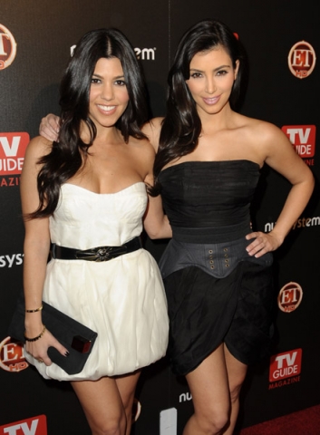 KIM ET KOURTNEY KARDASHIAN