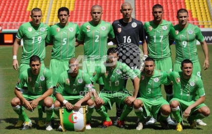 l'�quipe d'algerie ............