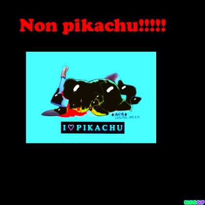 Non pikachu