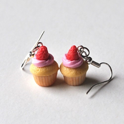 Boucle d'oreille cake