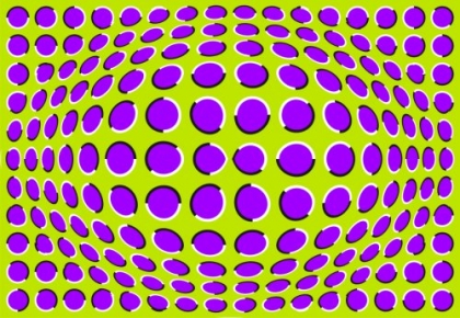Encore et encore illusion d'optique