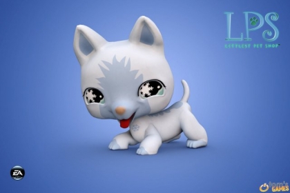 Trop mimi le chien des neige