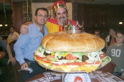 le plus gros hamburgers du monde 