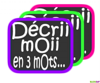d�cris moi en 3 mot