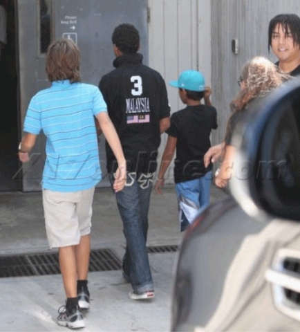 Prince and Paris au mus�e ;)