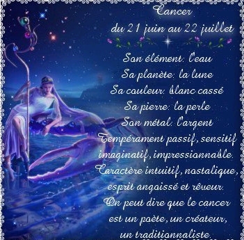 signe astrologique(cancer)