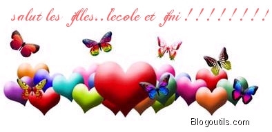 salut les filles l'�cole et fini ! ! ! ! ! ! ! ! !