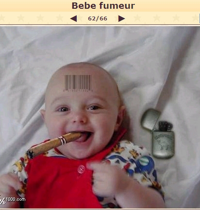 drole de b�b�....