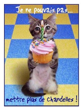 bonne anniversaire ........