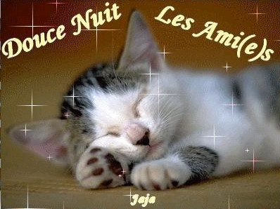 douce nuit les filles.....