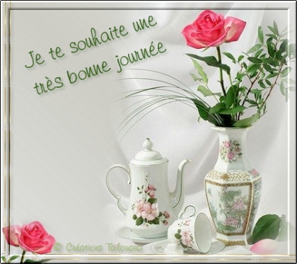 je vous souhaite une ...........