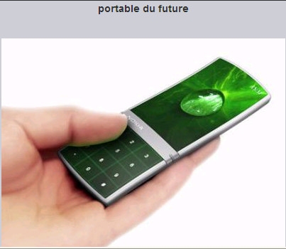 Nokia le portable du future ......