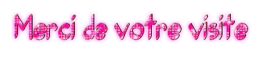 merci de votre visite