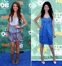 hannah montana VS selena gomez