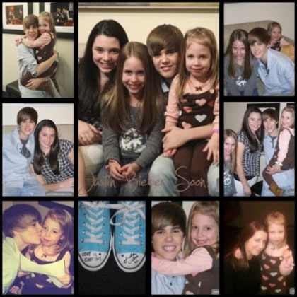 petit fille folle amoureuse de jutin bierber