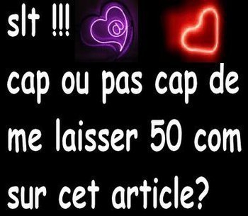 cap ou pas cap?