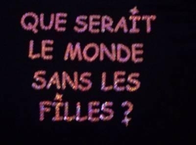 le monde serrai rien sa fille