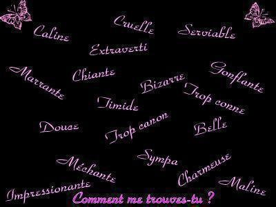 comment me trouve tu ?