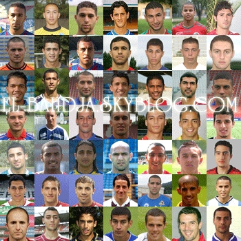 les joueurs algeriens