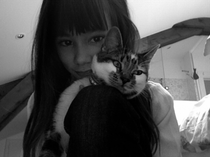 MOI ET MON CHAT QUAND JAVAI 12 ANS!!!