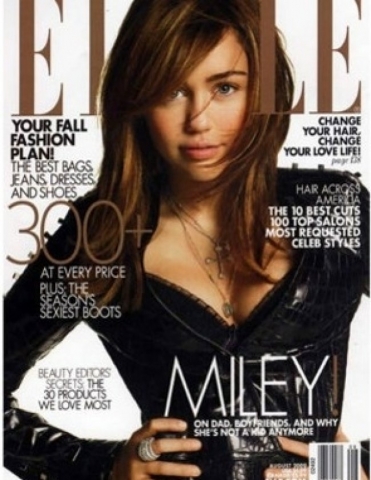 Miley dans ELLE