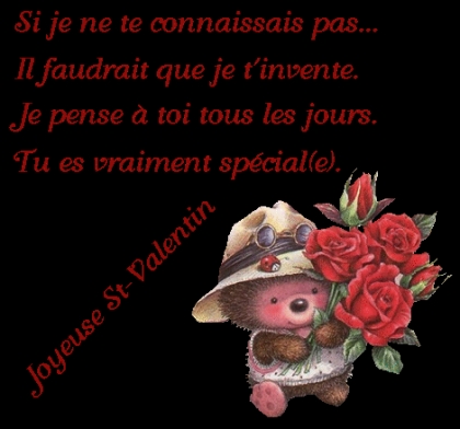 pome d'amour pour la saint-Valentin 