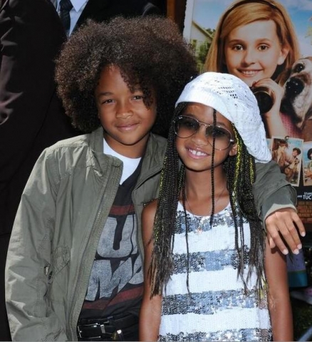 encore jaden smicht avec sa soeur 