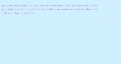 d�sol� je resen comme une envie de misol� 