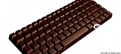 clavier en chocola
