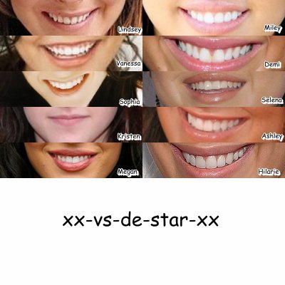 qui a le plus beau sourire