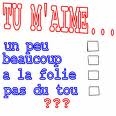 tu m'aime ou nn ???????????dis la véritee