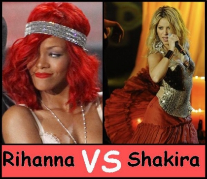 rihanna vs shakira