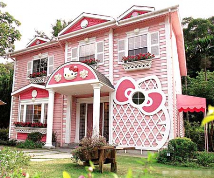 la maison hello kitty 