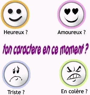 c est quoi ton caractere?